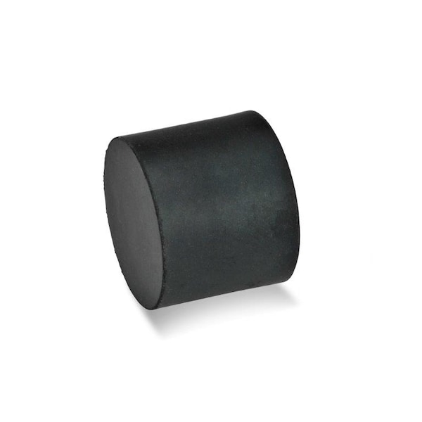 GN452-70-40-M10-E-55 Rubber Bumper Stainless, Tapped